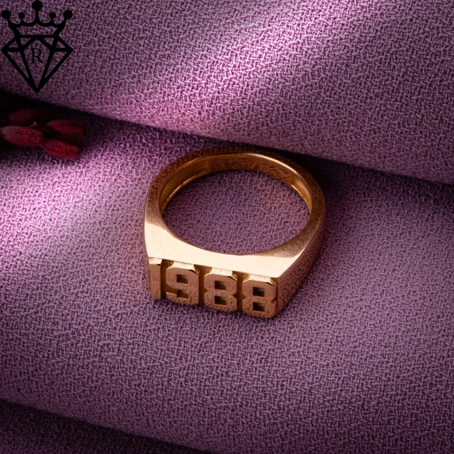 Personalized Date Ring – 925 Sterling Silver, Gold Plated, Handmade Special Day Memory Ring