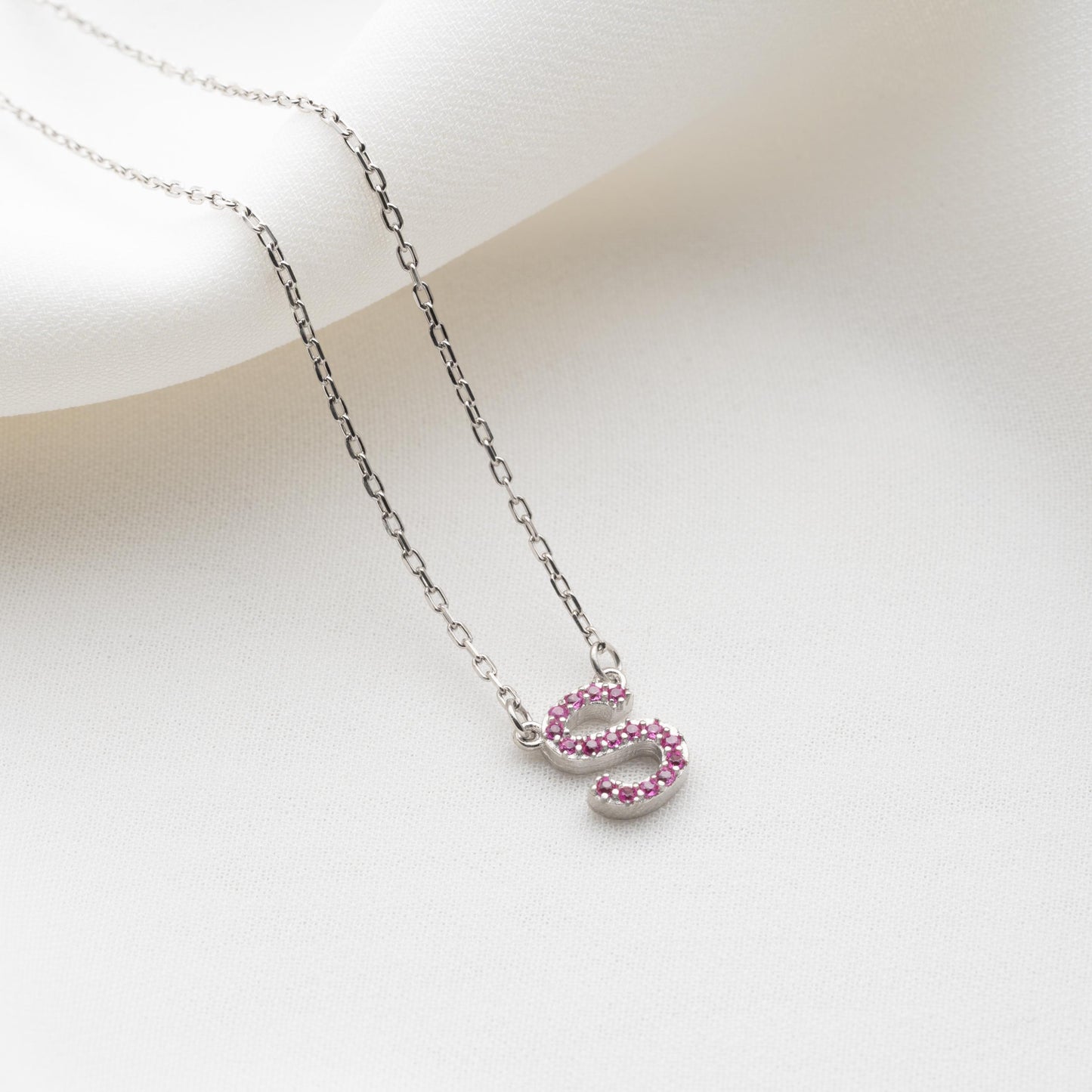 Letter Initial Necklace,Minimalist Bubble Charm Jewelry,Personalized Name Necklace, Birthday Gift for Her, Necklace for Women,Charm Necklace