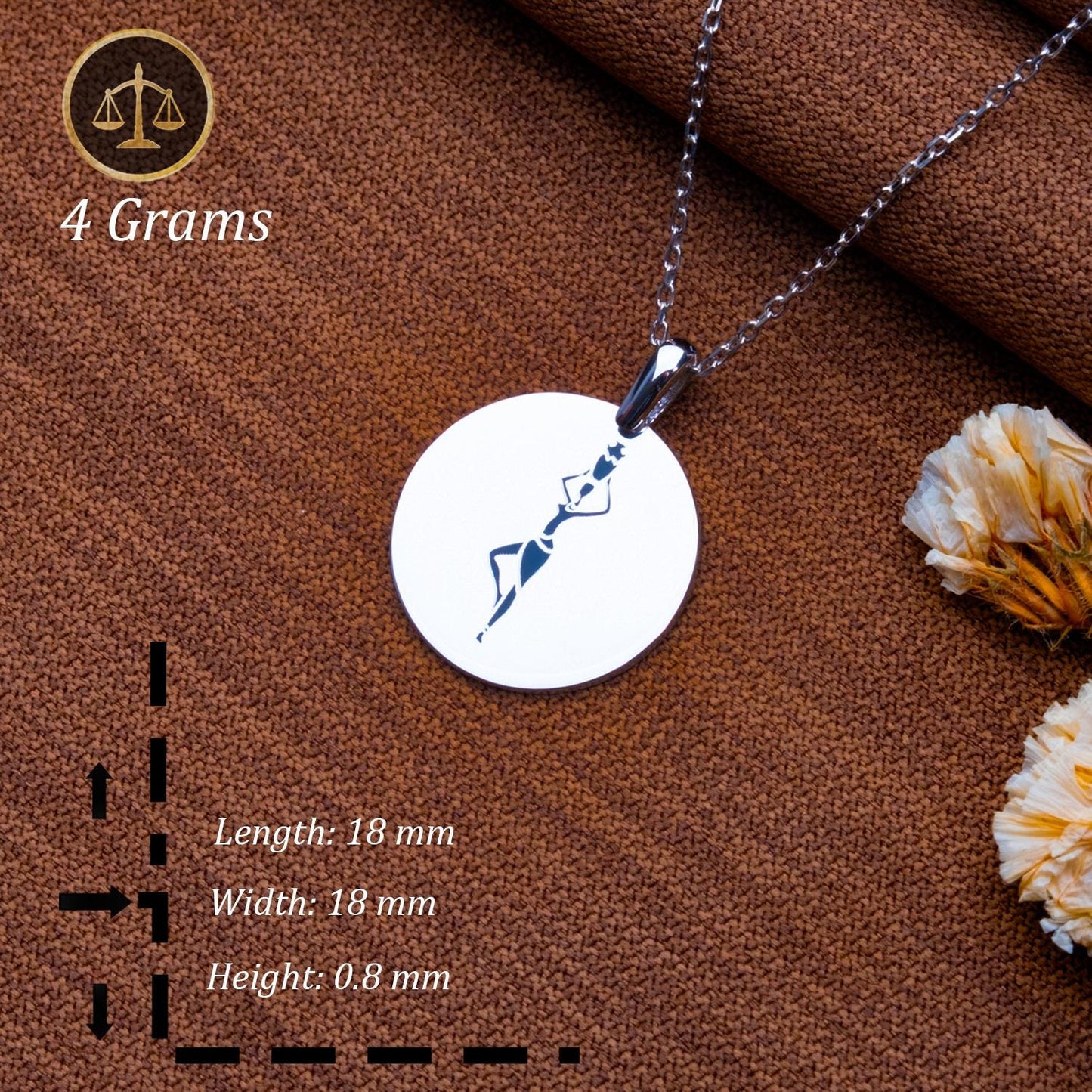 African Water Carrier Necklace, Ethnic Pendant,925 Sterling Silver, Gold Necklace,Handmade Jewelry, Custom Dainty Necklace,Personalized Gift