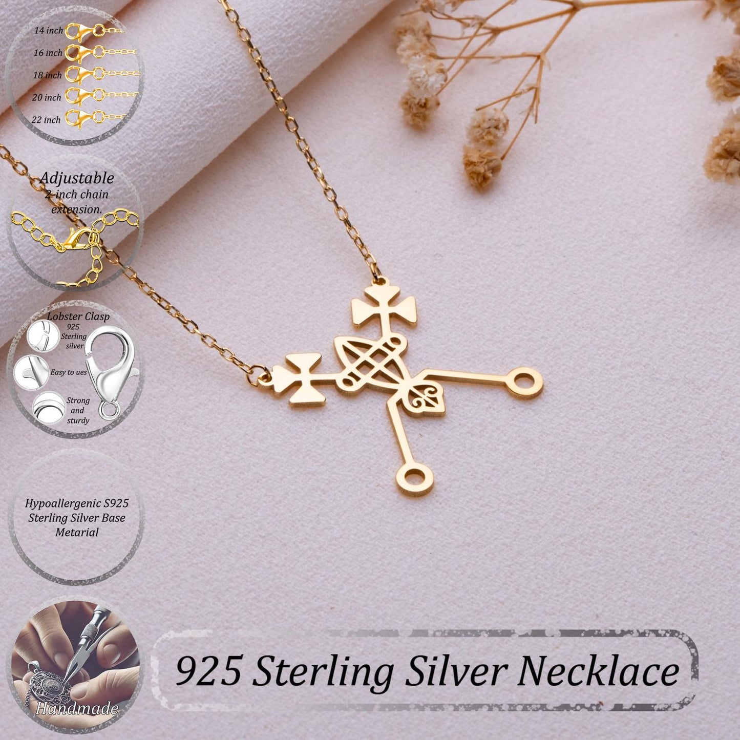 Bael Sigil Necklace, Goetia Sigil Pendant, Beelzebub Demon Sigil, Occult Jewelry, King Solomon Seal, Men's Locket Necklace, Gift for Her