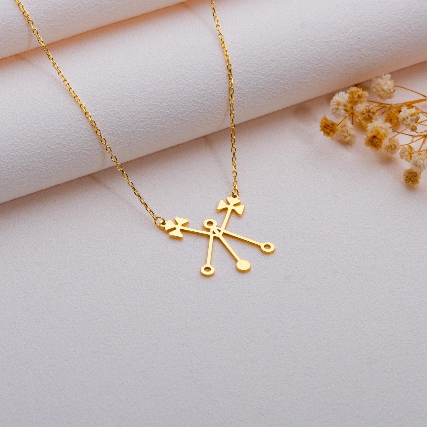 Marbas Sigil Necklace – Witch Sigil Pendant, Protection Spell Jewelry, Lucifer Lilith Custom Sigil, Goth Halloween Necklace, Gift for Her