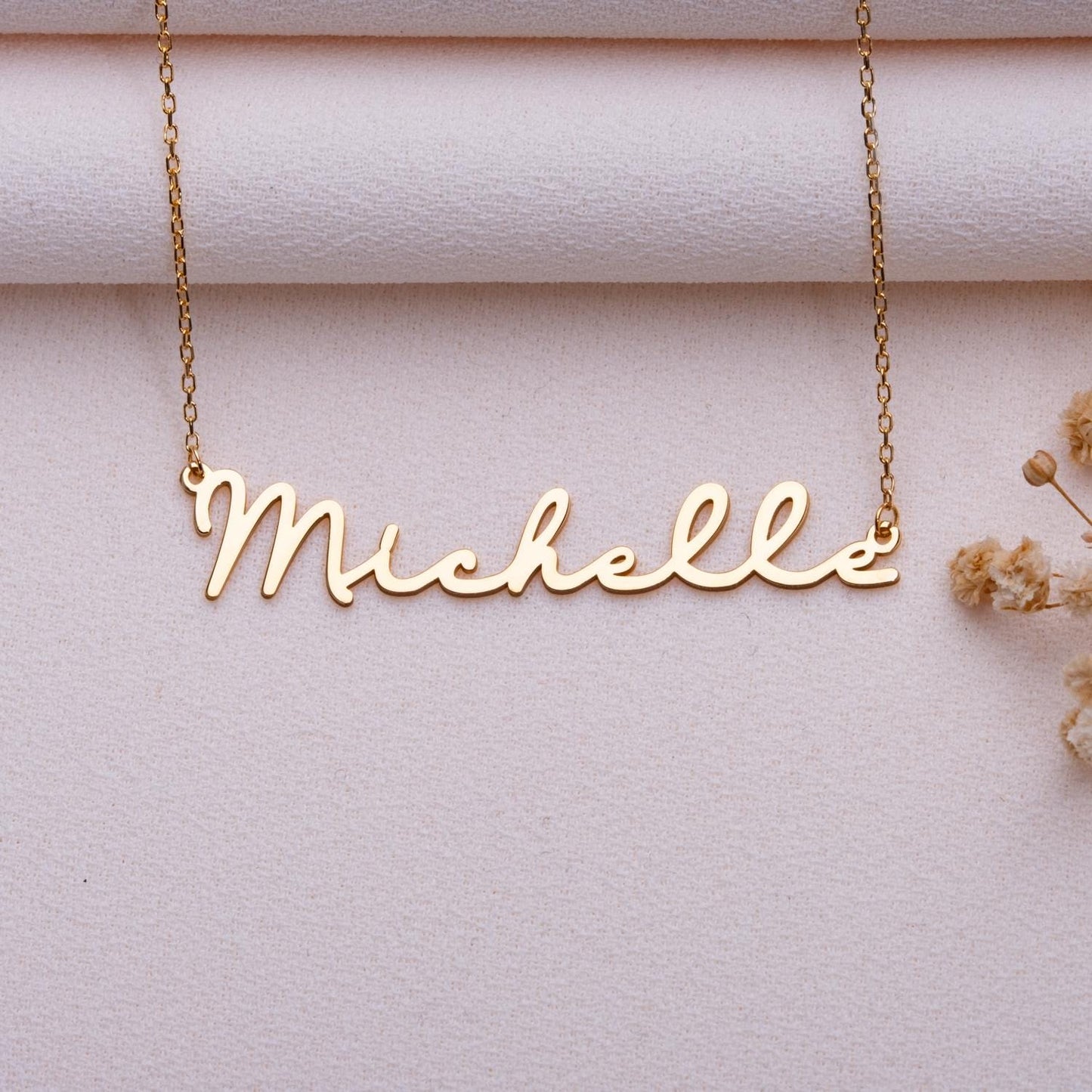 Custom Name Necklace,Personalized Name Plate Jewelry,Gold or Silver Name Logo Necklace,Gift for Her,Birthday Gift,Kids Necklace.Handmade