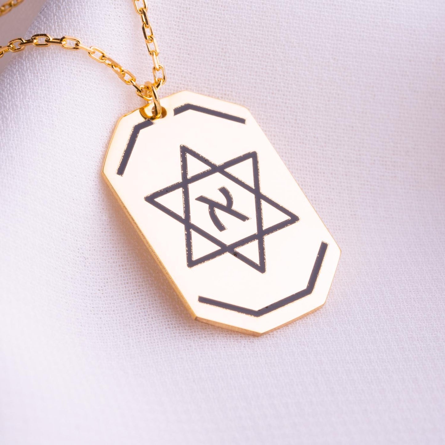 Star of David Necklace, Silver Plate Pendant, Dainty Tiny Jewish Jewelry, Israeli Hebrew Necklace for Women, Religious Hanukkah Gift
