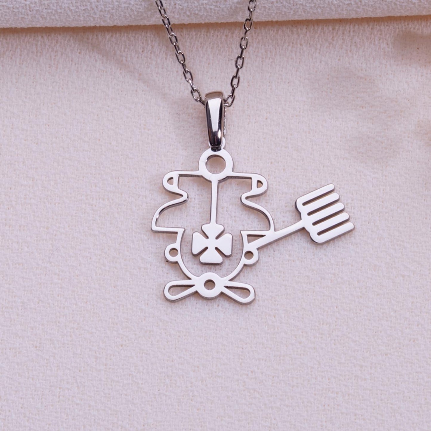 Purson Seal Necklace – Occult Demon Sigil Pendant, Protection Talisman,Witch Jewelry,Goth Necklace,Halloween Charm,Supernatural Gift for Him