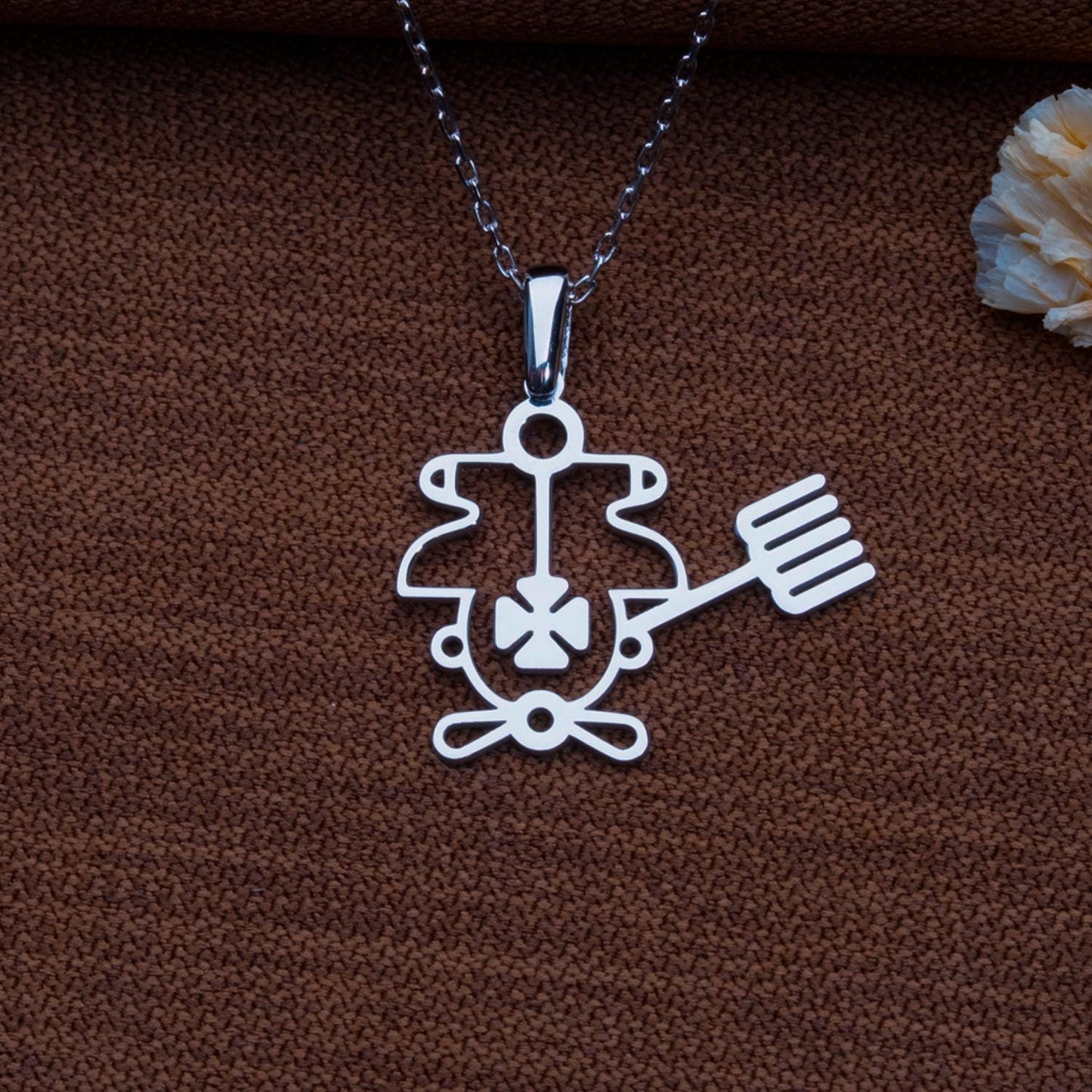 Purson Seal Necklace – Occult Demon Sigil Pendant, Protection Talisman,Witch Jewelry,Goth Necklace,Halloween Charm,Supernatural Gift for Him