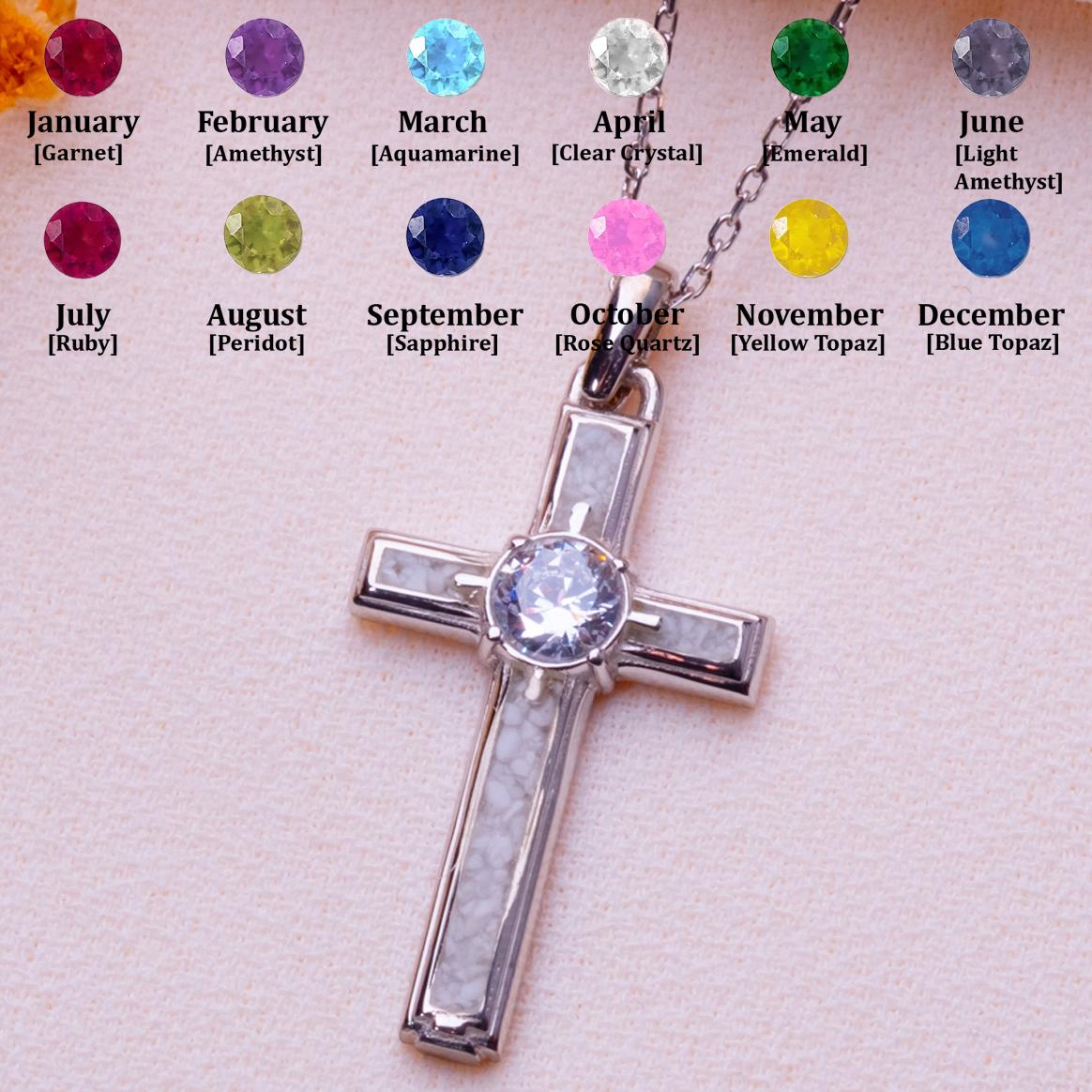 Moonstone Cross Necklace • Large Cross Pendant • Gold or Silver Moonstone Jewelry • Christian Gemstone Necklace • Jesus Pendant•Gift for Her