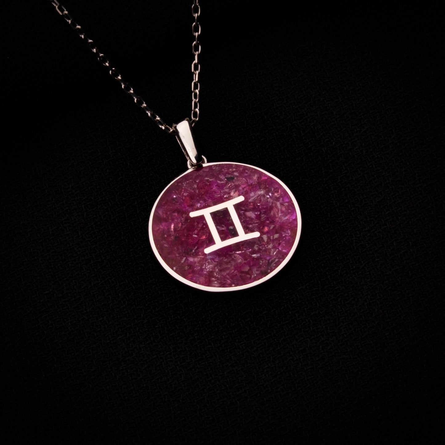 Garnet Zodiac Necklace-Capricorn Sagittarius Scorpio Jewelry-Celestial Star Sign Pendant-Birthday Gift for Her-Horoscope Mothers Day Gift