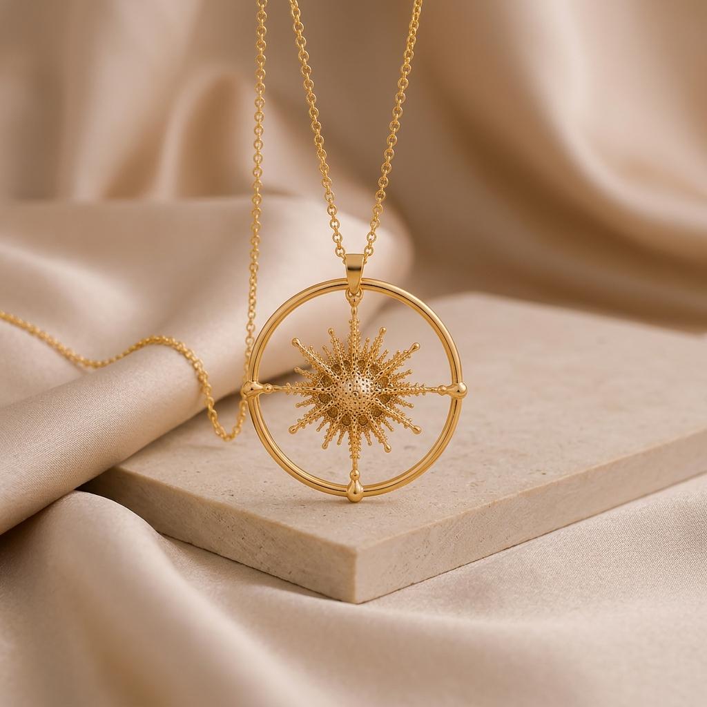 Rasalhague Star Pendant Necklace | Sterling Silver | Celestial Star Theme | Meaningful Gift