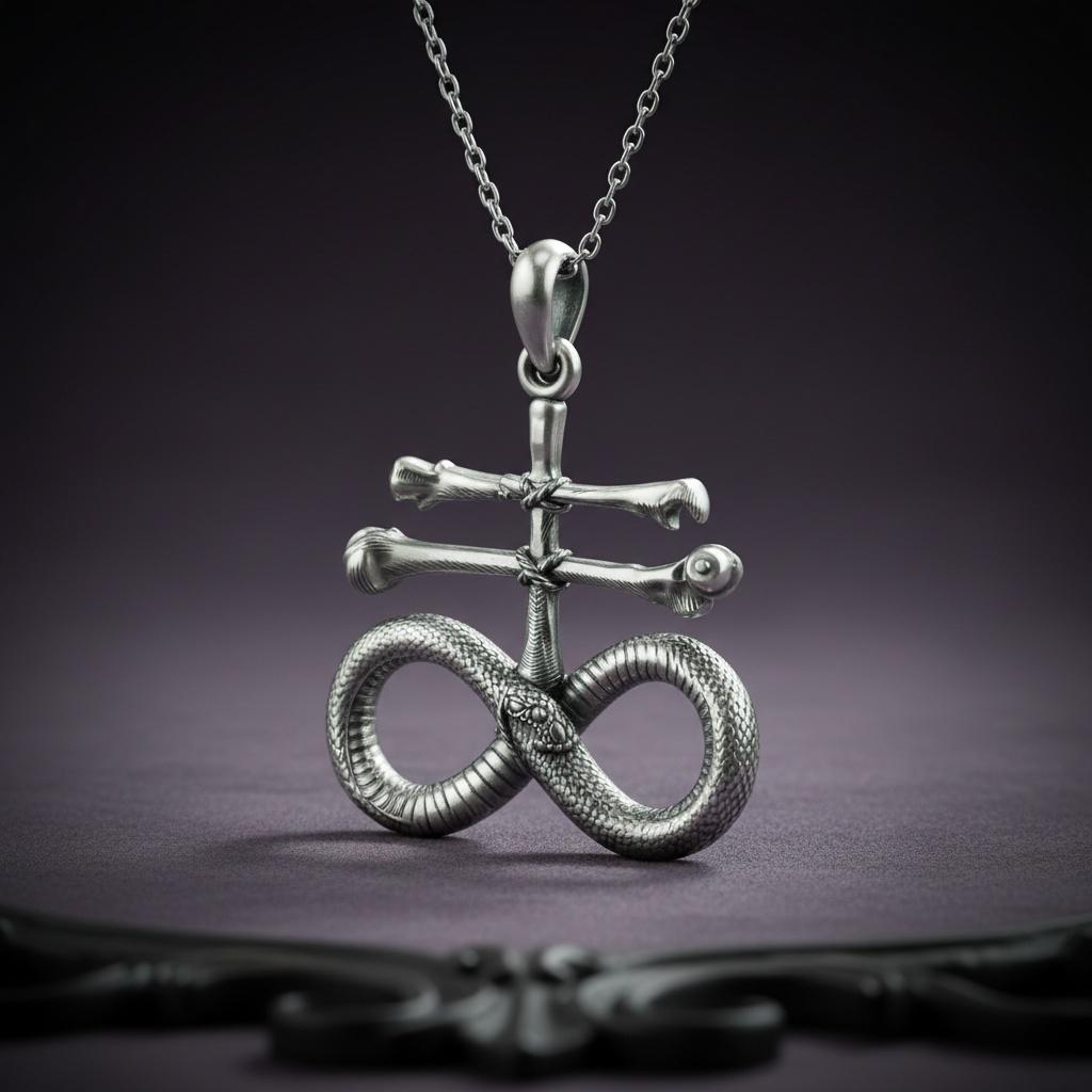 Leviathan Cross jewelry design featured in the Rimossa meaning guide