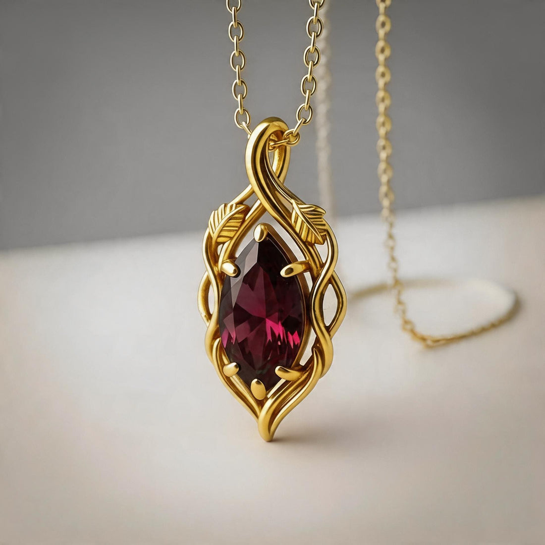 Garnet Leaf: History, Meaning, and Jewelry Symbolism