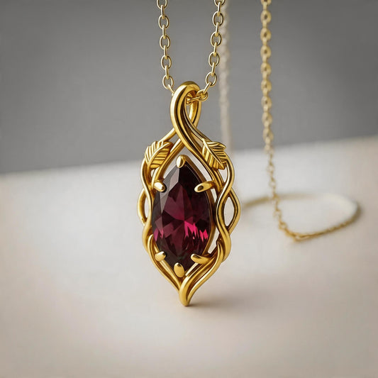 Garnet Leaf: History, Meaning, and Jewelry Symbolism