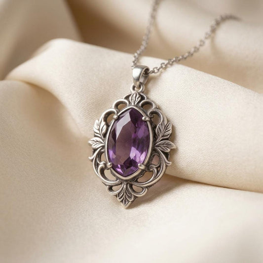 Custom Minimal Amethyst Oval: History, Meaning, and Jewelry Symbolism