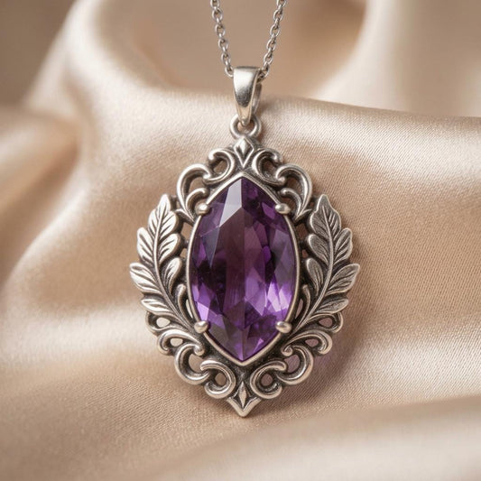 Personalized Birthstone Amethyst: History, Meaning, and Jewelry Symbolism