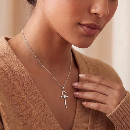 Ankh jewelry design featured in the Rimossa meaning guide