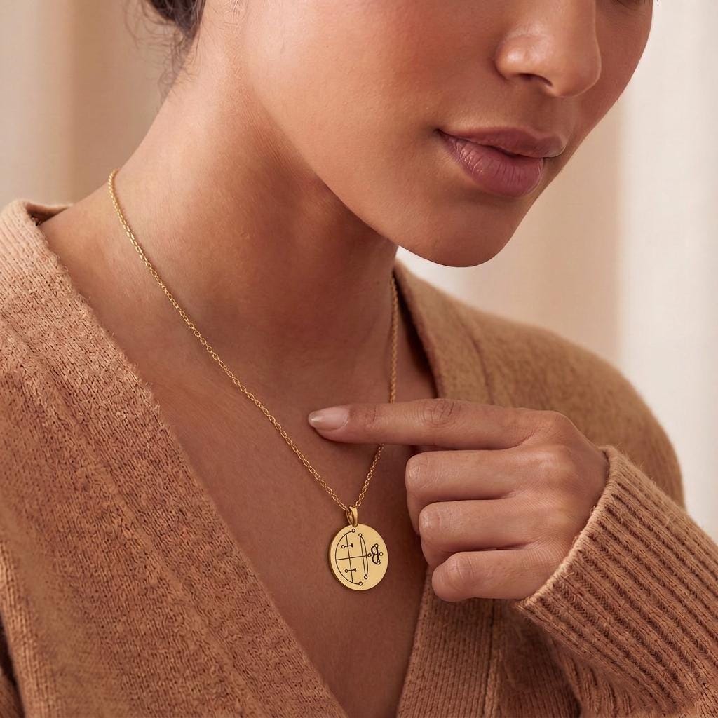 Aim Sigil: History, Meaning, and Jewelry Symbolism