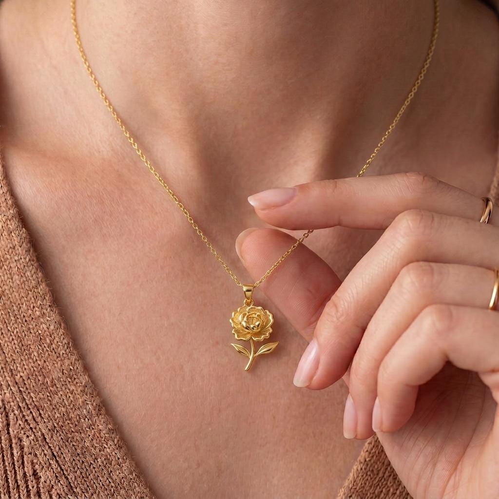 Peony Flower: History, Meaning, and Jewelry Symbolism