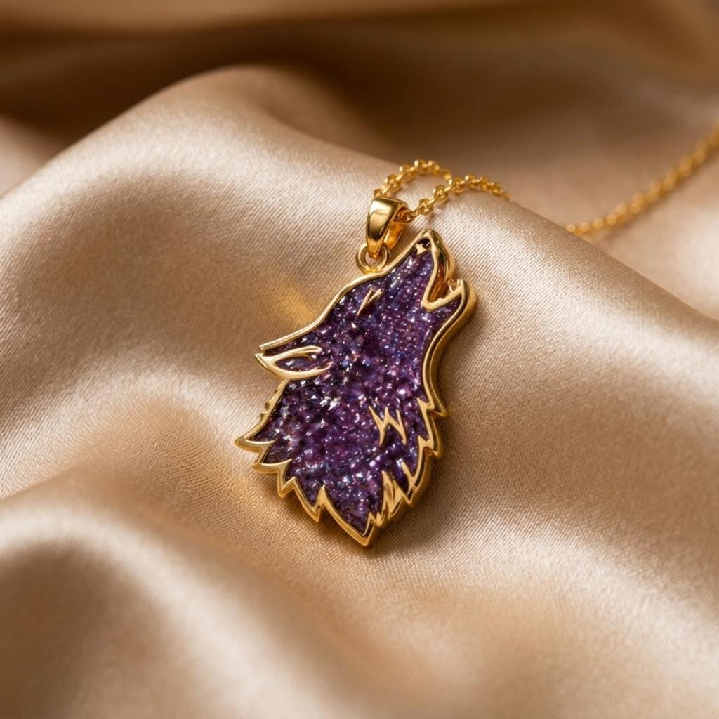 Amethyst Druzy Wolf: History, Meaning, and Jewelry Symbolism