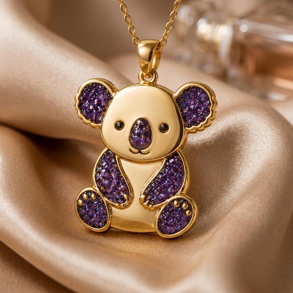 Amethyst Druzy Koala: History, Meaning, and Jewelry Symbolism