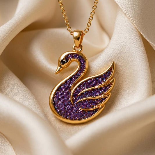 Amethyst Druzy Swan: History, Meaning, and Jewelry Symbolism