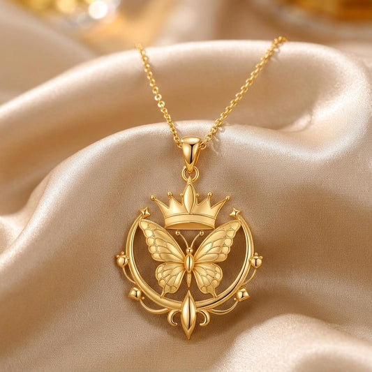 Butterfly Crown jewelry design featured in the Rimossa meaning guide