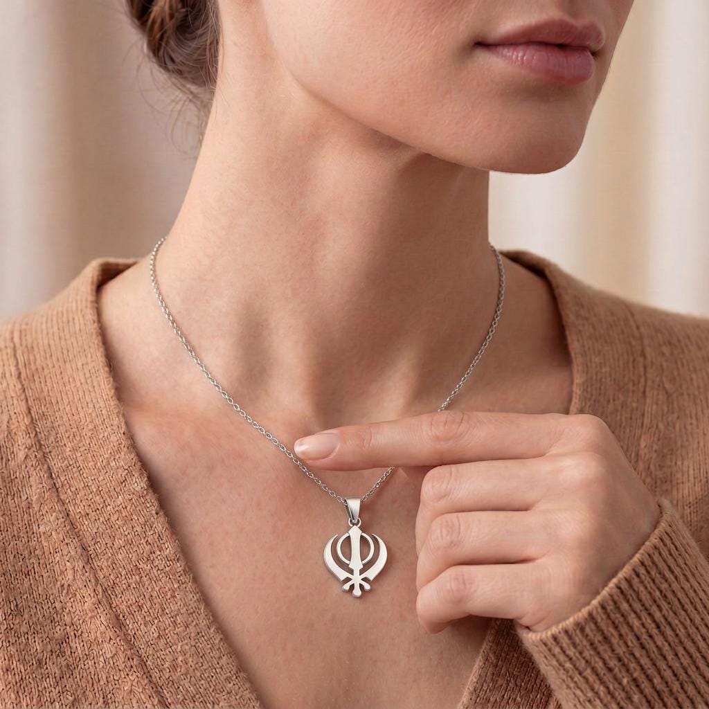 Khanda Minimalist Sikh - Handmade: History, Meaning, and Jewelry Symbolism