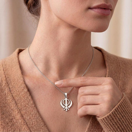 Khanda Minimalist Sikh - Handmade: History, Meaning, and Jewelry Symbolism