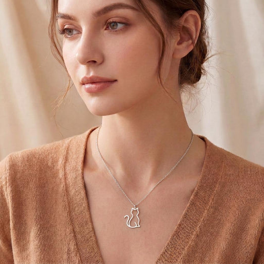 Cat Outline: History, Meaning, and Jewelry Symbolism