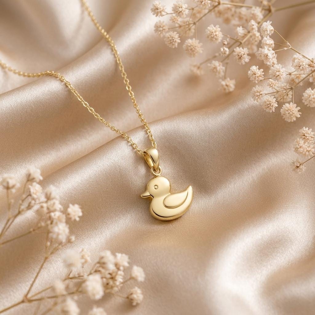 Duck jewelry design featured in the Rimossa meaning guide
