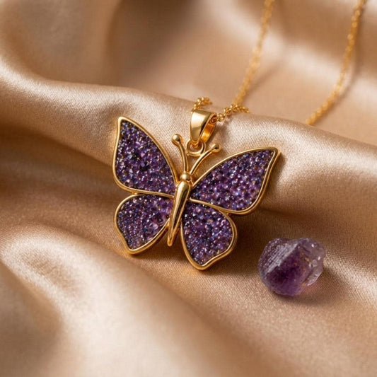 Amethyst Druzy Butterfly: History, Meaning, and Jewelry Symbolism