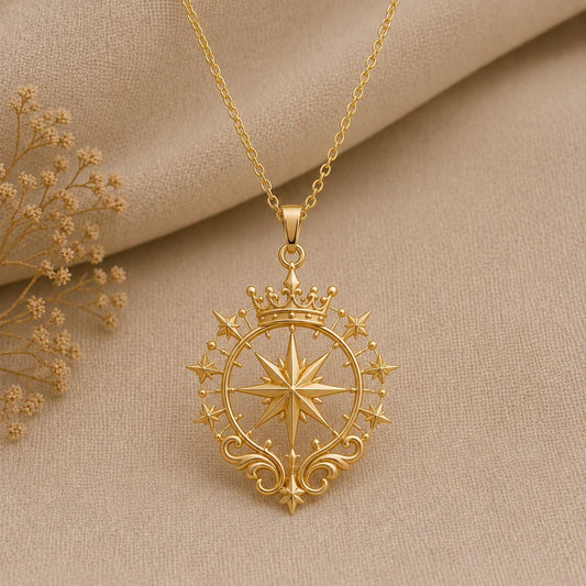 Queen Star Halo jewelry design featured in the Rimossa meaning guide