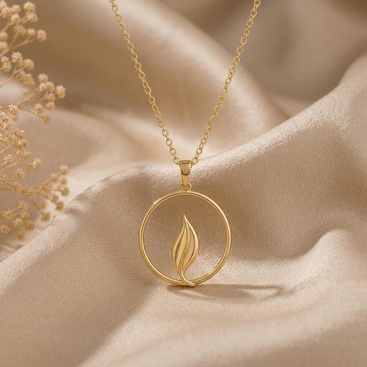 Halo Leaf jewelry design featured in the Rimossa meaning guide