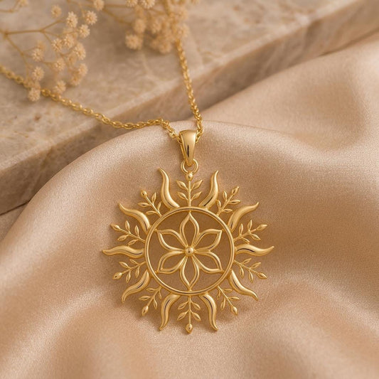 Solstice Bloom jewelry design featured in the Rimossa meaning guide
