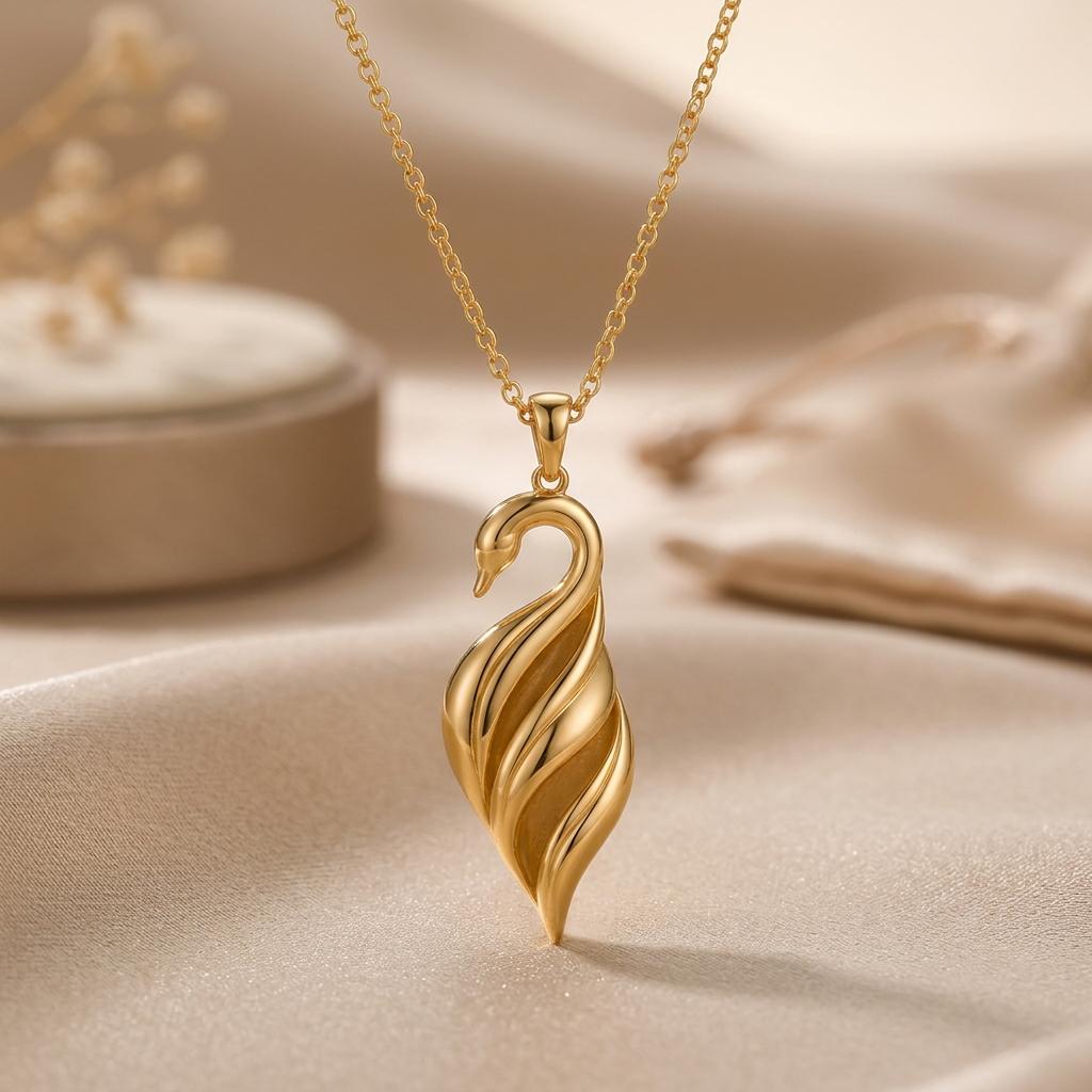 Swan Veil jewelry design featured in the Rimossa meaning guide