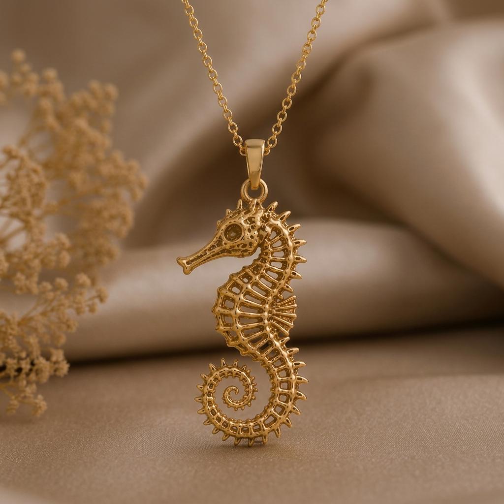 The Seahorse Symbol jewelry design featured in the Rimossa meaning guide