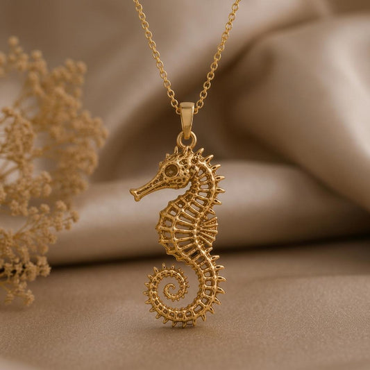The Seahorse Symbol jewelry design featured in the Rimossa meaning guide