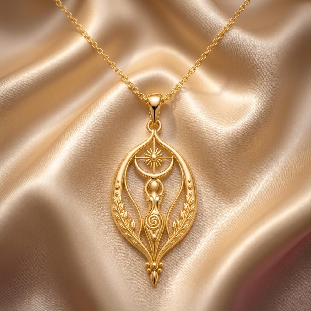 Sacred Womb jewelry design featured in the Rimossa meaning guide