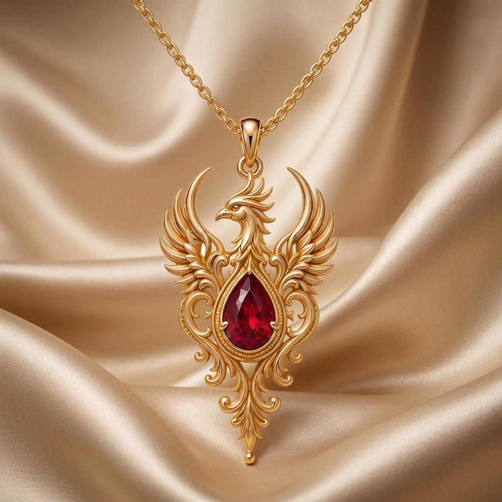 Phoenix Tear jewelry design featured in the Rimossa meaning guide