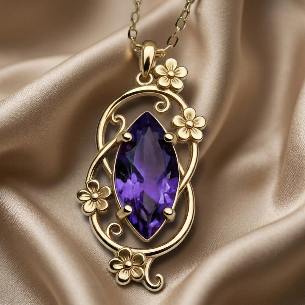 Floral Orbit Birthstone jewelry design featured in the Rimossa meaning guide