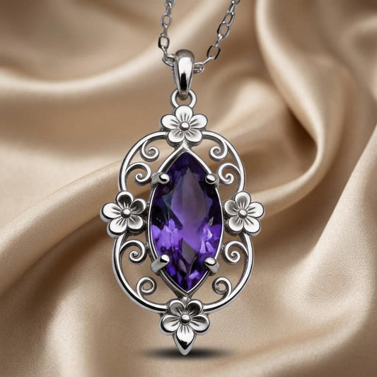 Enchanted Floral Birthstone jewelry design featured in the Rimossa meaning guide