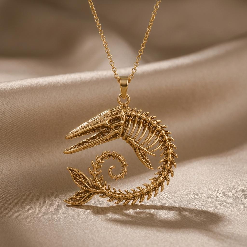 The Whale Symbol jewelry design featured in the Rimossa meaning guide