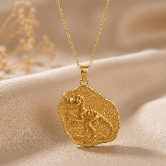 Velociraptor Fossil jewelry design featured in the Rimossa meaning guide