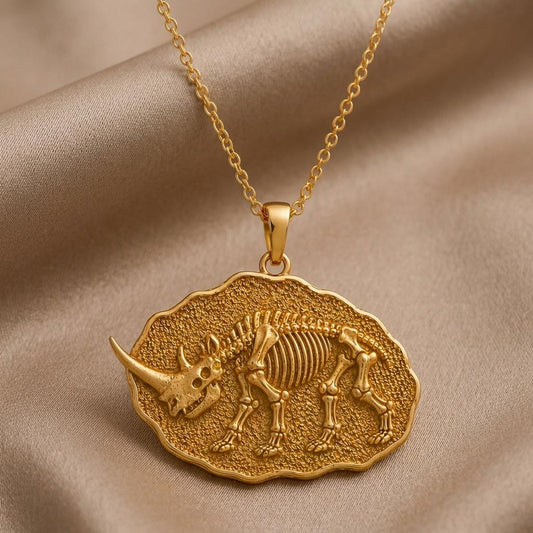 Elasmotherium Fossil jewelry design featured in the Rimossa meaning guide