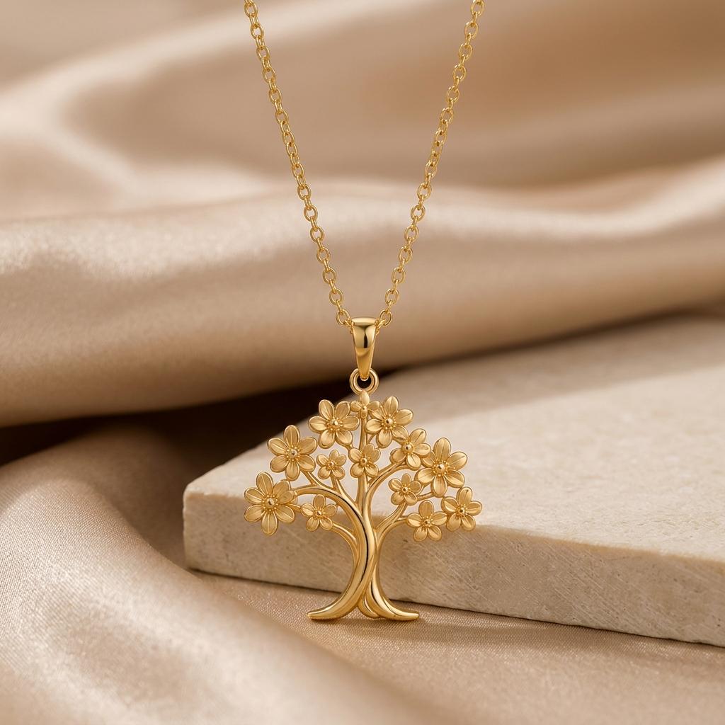 Orchid Tree jewelry design featured in the Rimossa meaning guide