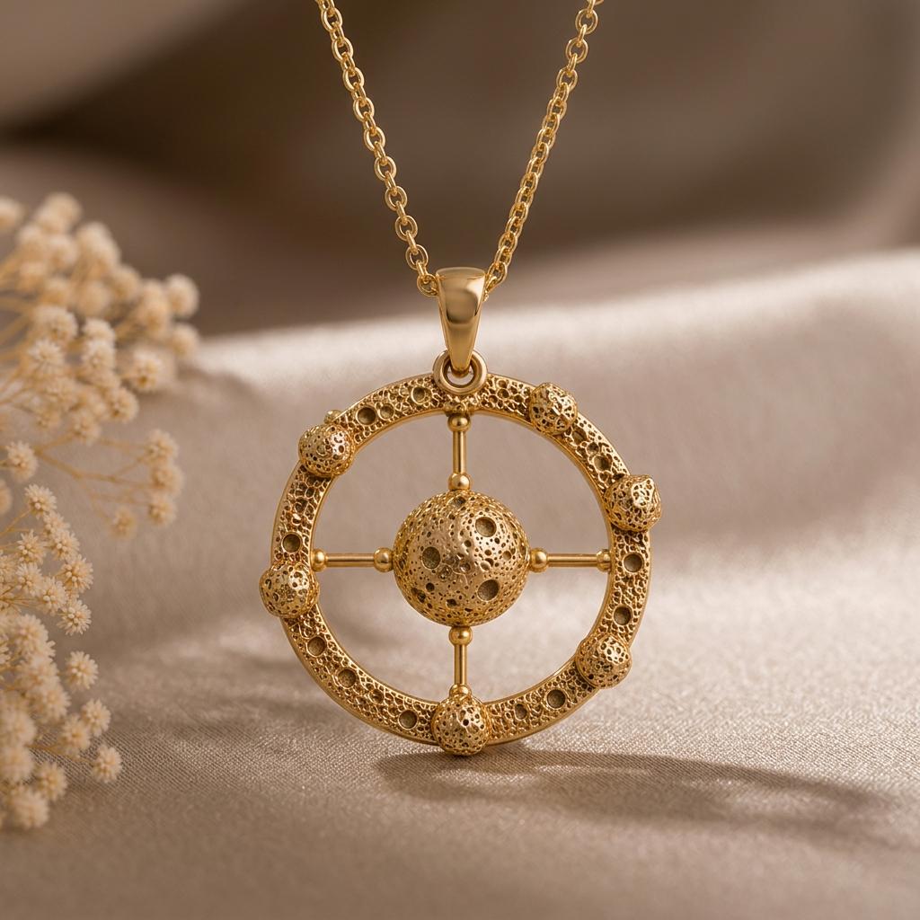 Hygiea Asteroid jewelry design featured in the Rimossa meaning guide