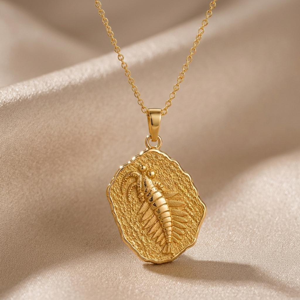Anomalocaris Fossil jewelry design featured in the Rimossa meaning guide