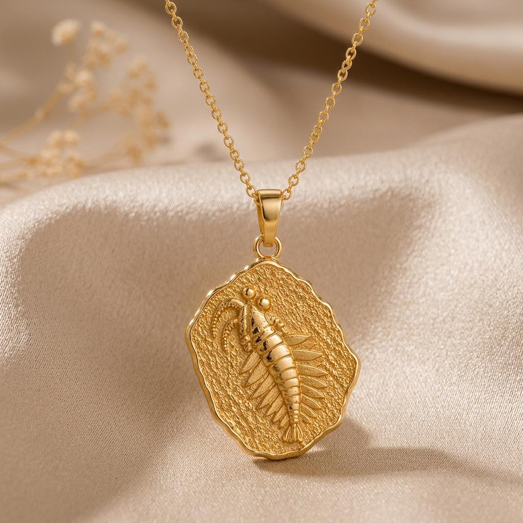 Opabinia Fossil jewelry design featured in the Rimossa meaning guide