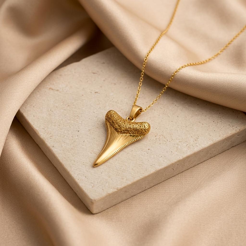 Squalicorax Tooth jewelry design featured in the Rimossa meaning guide