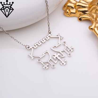 Belial Sigil Kolye – 925 Ayar Gümüş Okült Sembolü Gotik Tılsım Takı