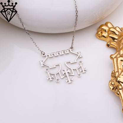 Belial Sigil Kolye – 925 Ayar Gümüş Okült Sembolü Gotik Tılsım Takı