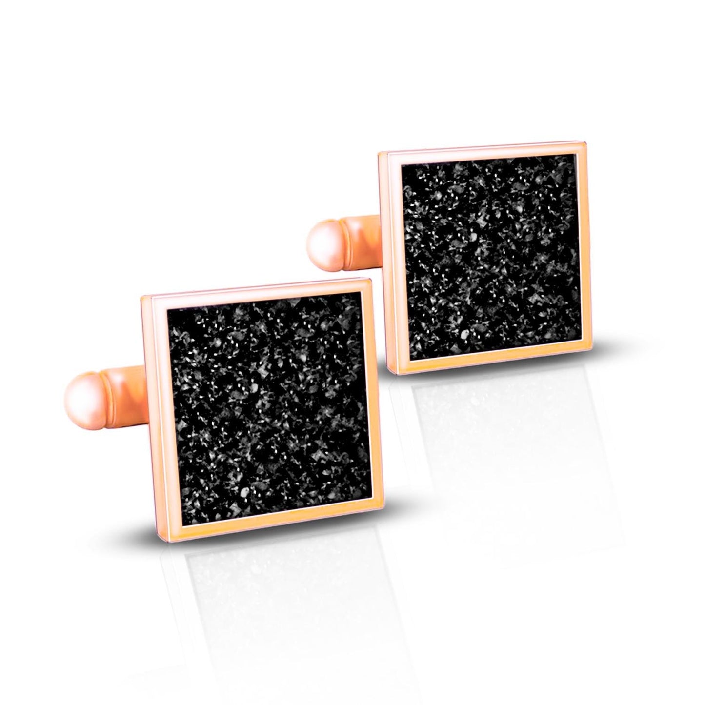 Black Onyx Cufflinks - Gold or Silver Mens Cufflinks, Natural Stone Wedding Cufflinks,Groom Gift, Vintage Cufflinks,Anniversary Gift for Him